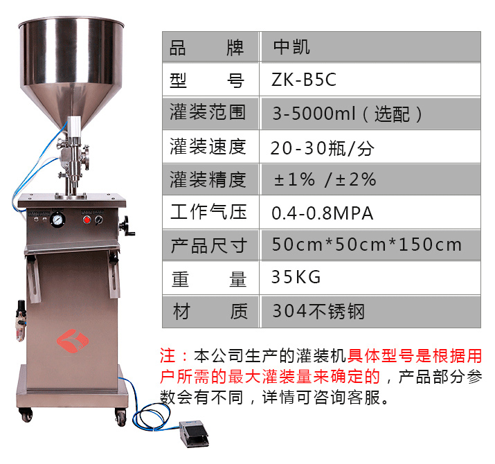 自動液體膏體灌裝包裝機(jī)