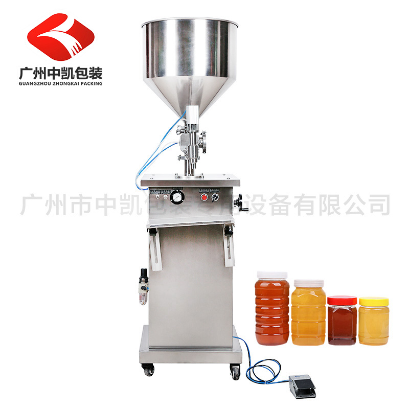 ZK-B5C半自動液體膏體灌裝包裝機(jī)